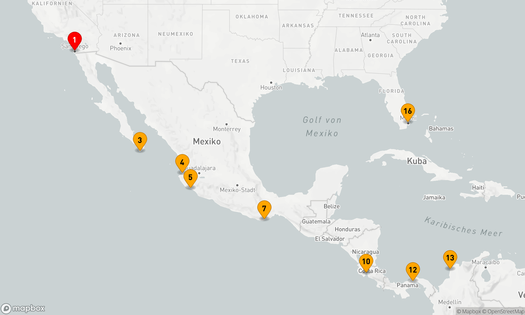 Route 15 Nächte - URLAUB AM PANAMAKANAL