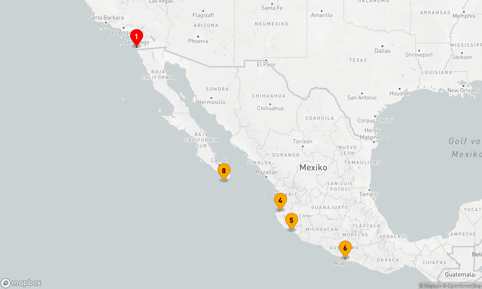 Route 9 Nächte - URLAUB AN DER MEXIKANISCHEN RIVIERA