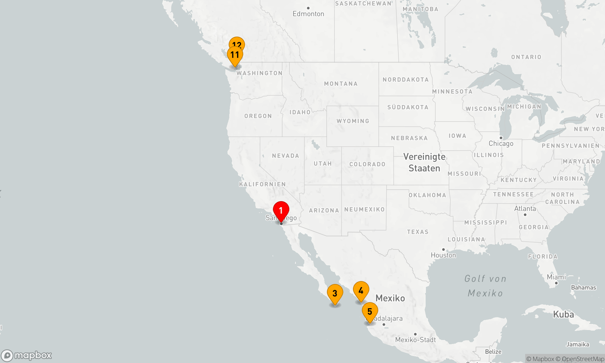 Route 11 Nächte - MEXIKANISCHE RIVIERA & PAZIFIKKÜSTE