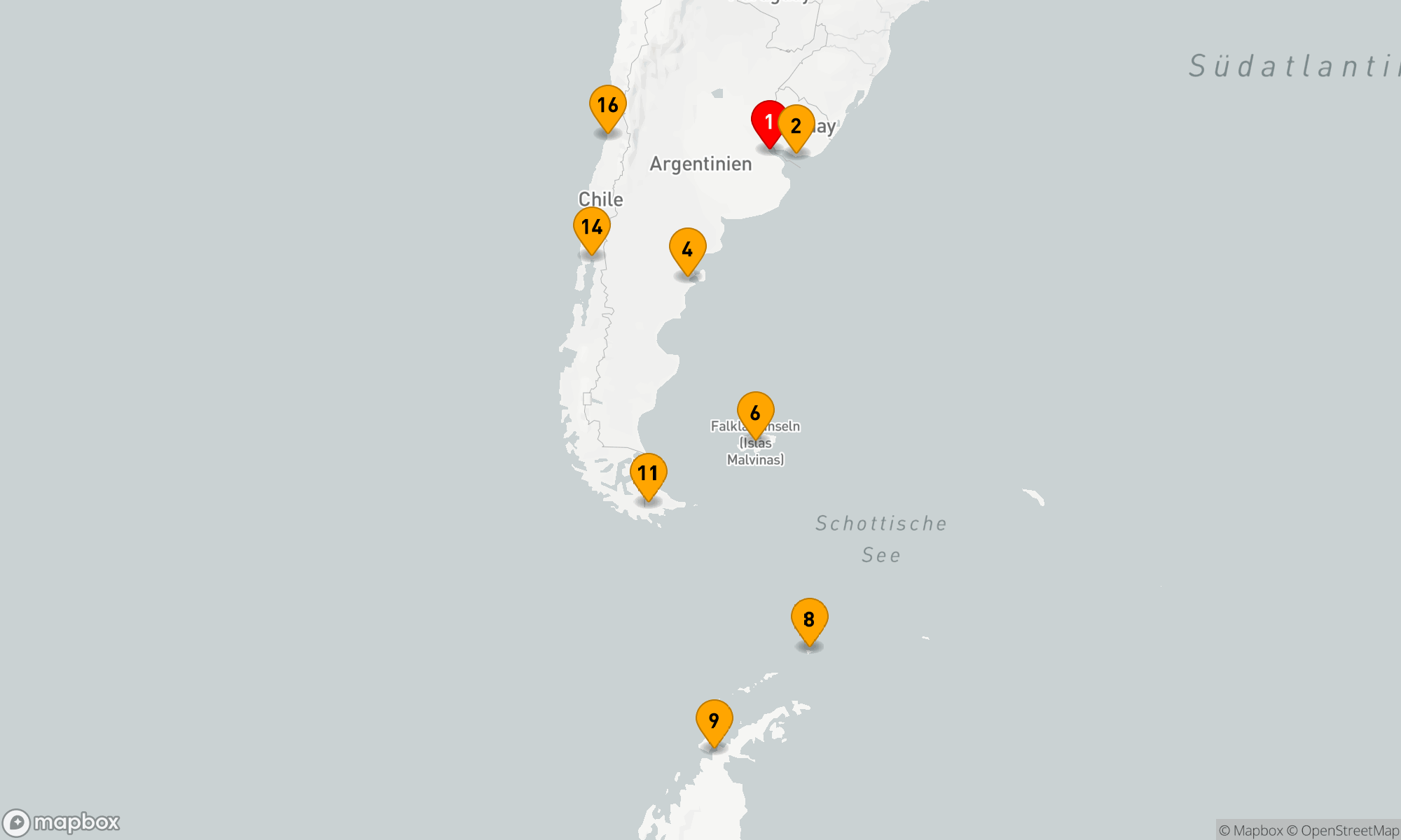 Route 15 Nächte - Patagonische Entdeckungsreise