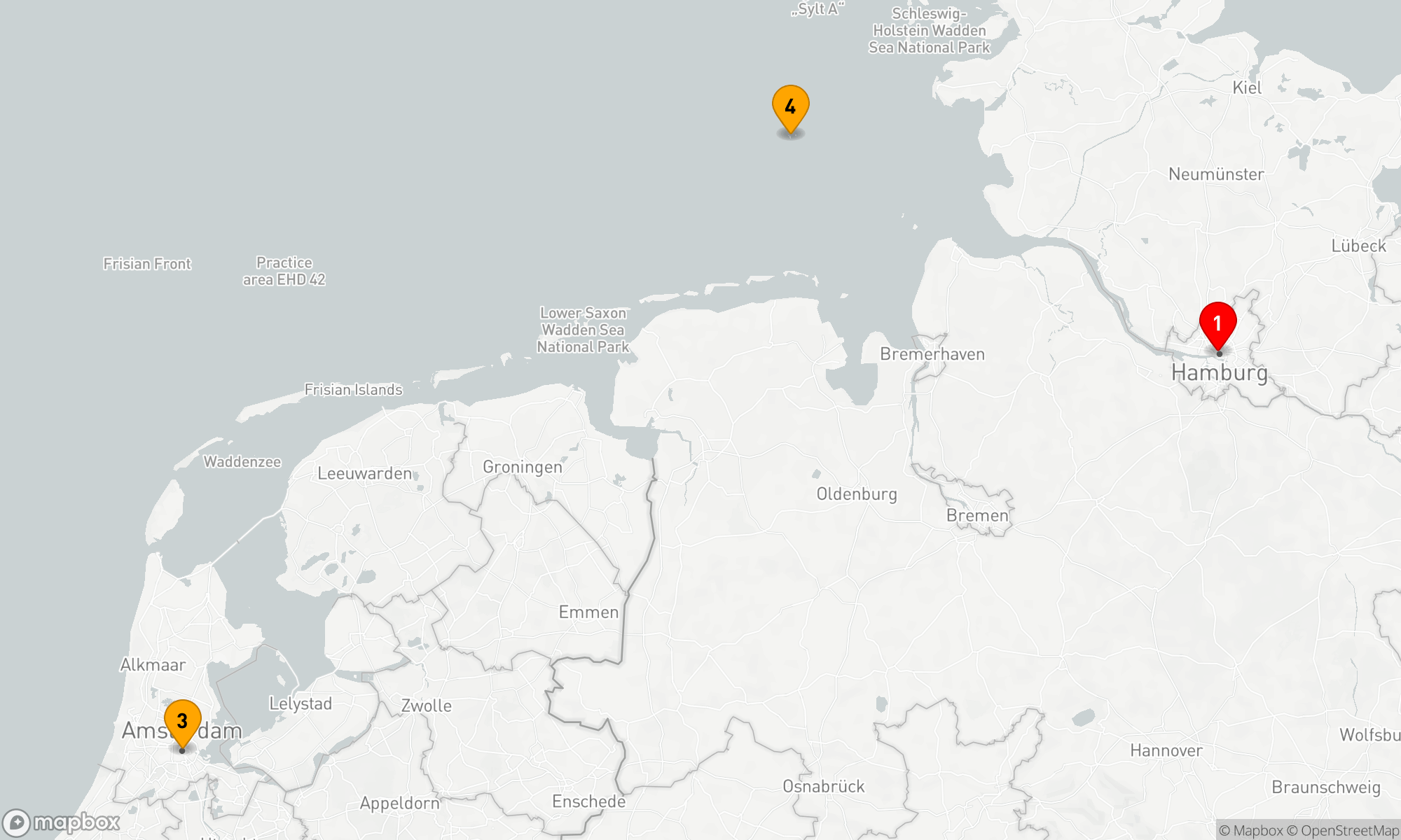 Route 4 Nächte - Sound and Sea: City-Vibes,  Inselcharme und Meeresrauschen (EUX2614)