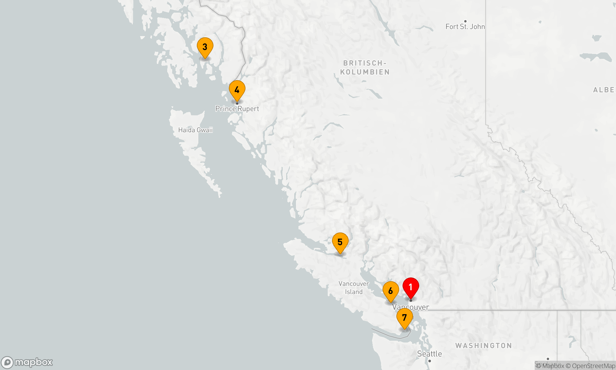Route 7 Nächte - GREAT BEAR RAINFOREST