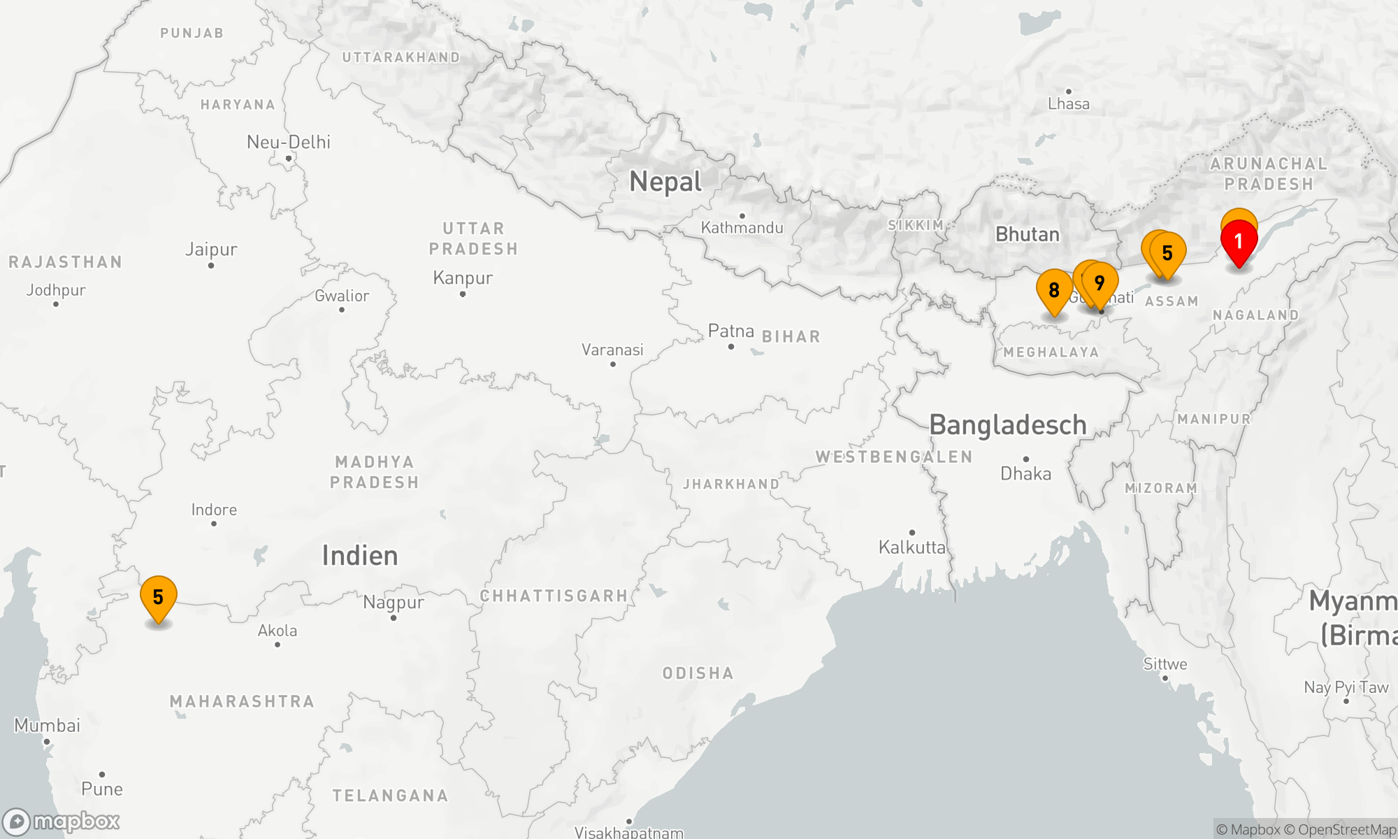 Route 10 Nächte - Magie Indiens