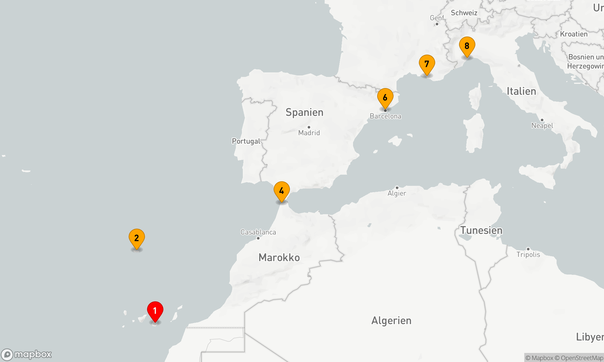 Route 7 Nächte - Kulturelle Entdeckungsreise entlang der Atlantikküste