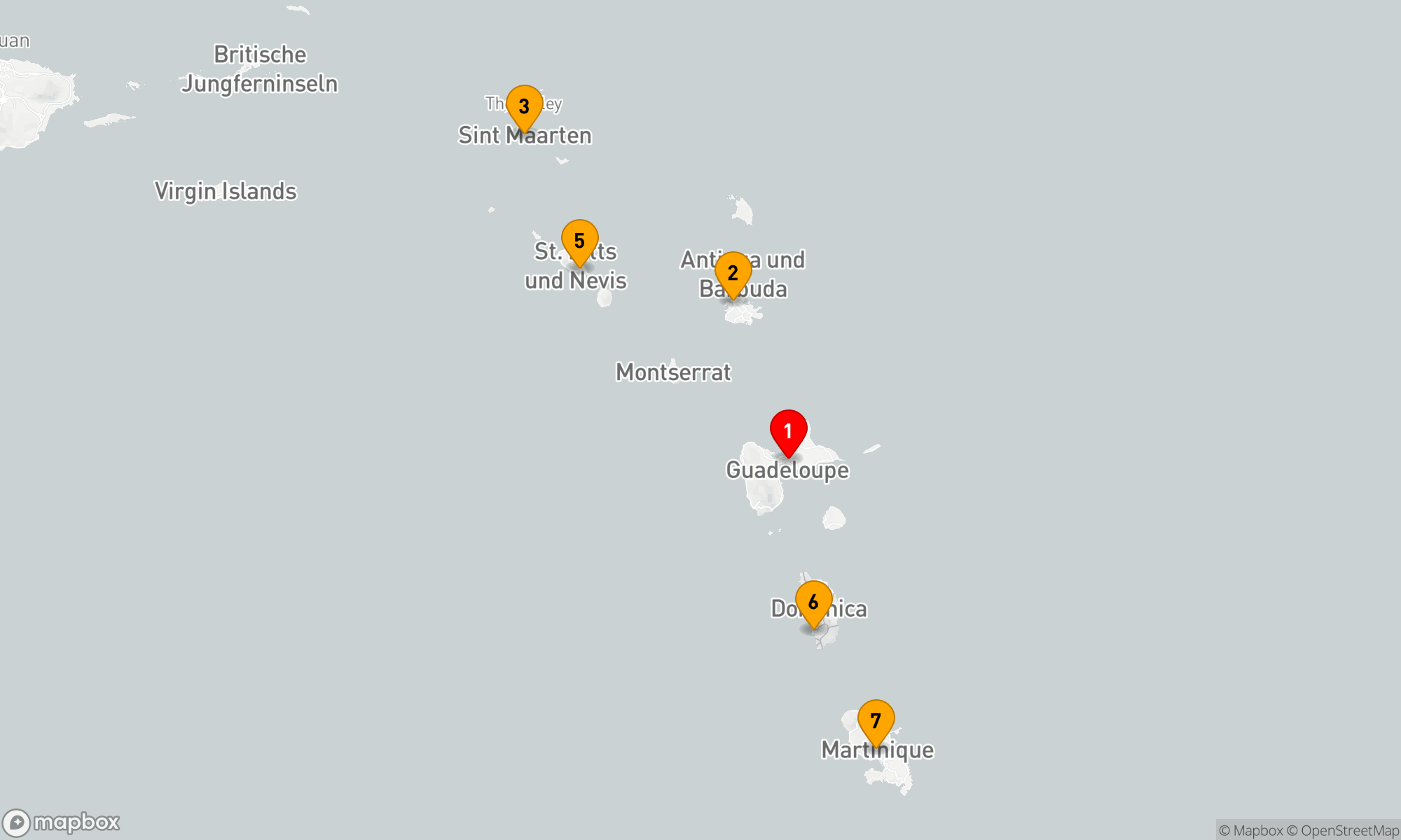 Route 7 Nächte - Karibische Inselträume