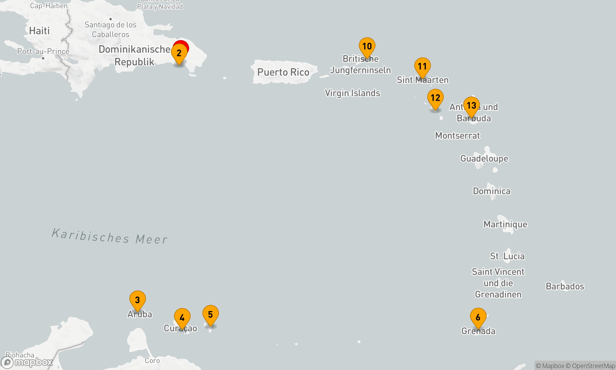 Route 14 Nächte - Karibische Entdeckungsreise voller Inselzauber