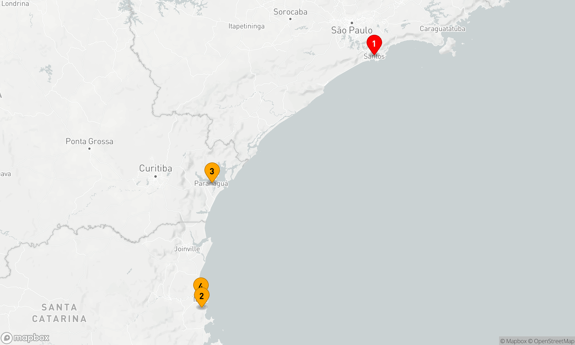 Route 3 Nächte - Brasilianische Küstenträume