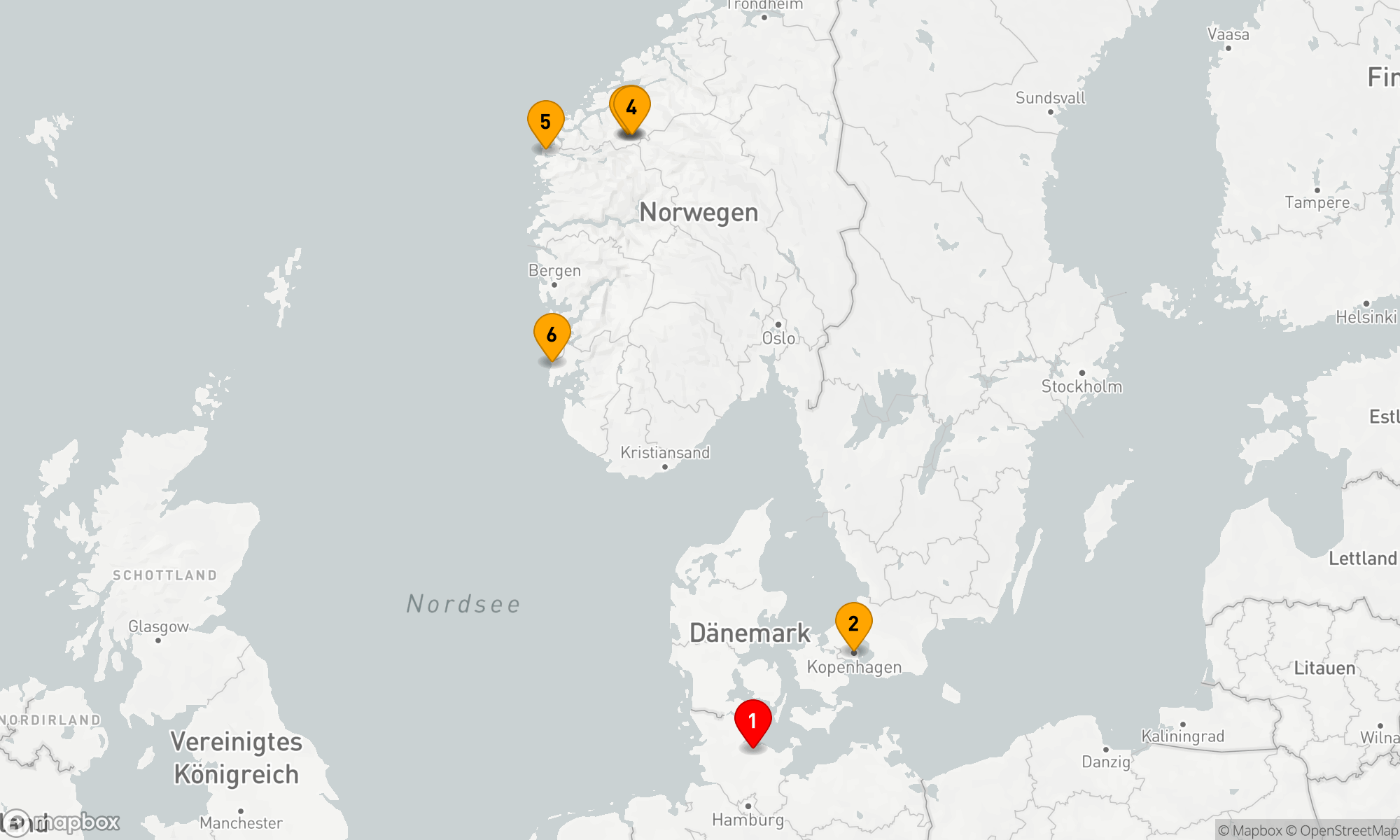 Route 7 Nächte - Nordische Küstenzauberreise