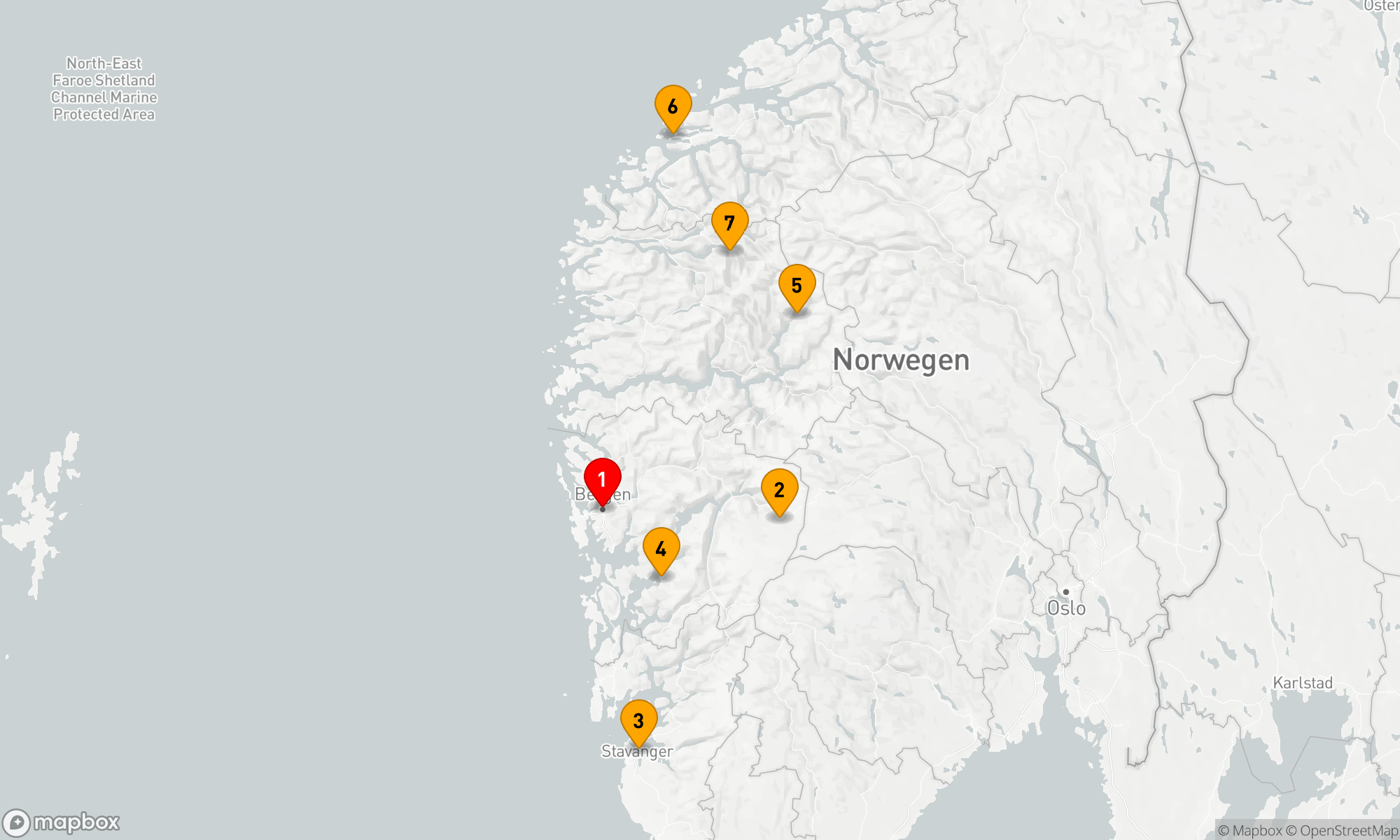 Route 7 Nächte - Die klassische Postschiffroute