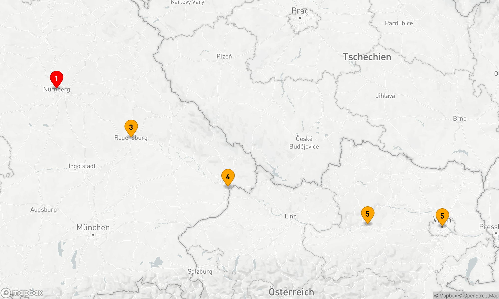 Route 6 Nächte - Adventszauber auf der Donau