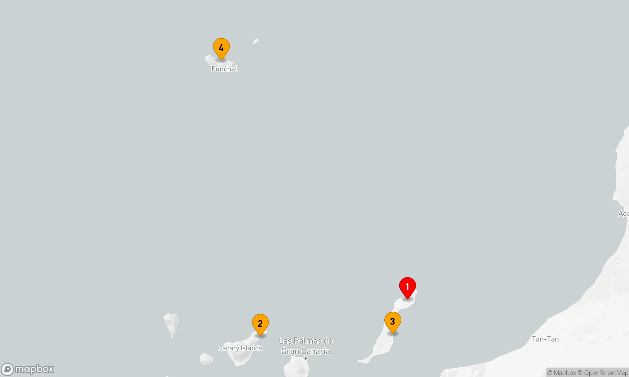 Route 5 Nächte - Atlantikzauber von Insel zu Insel