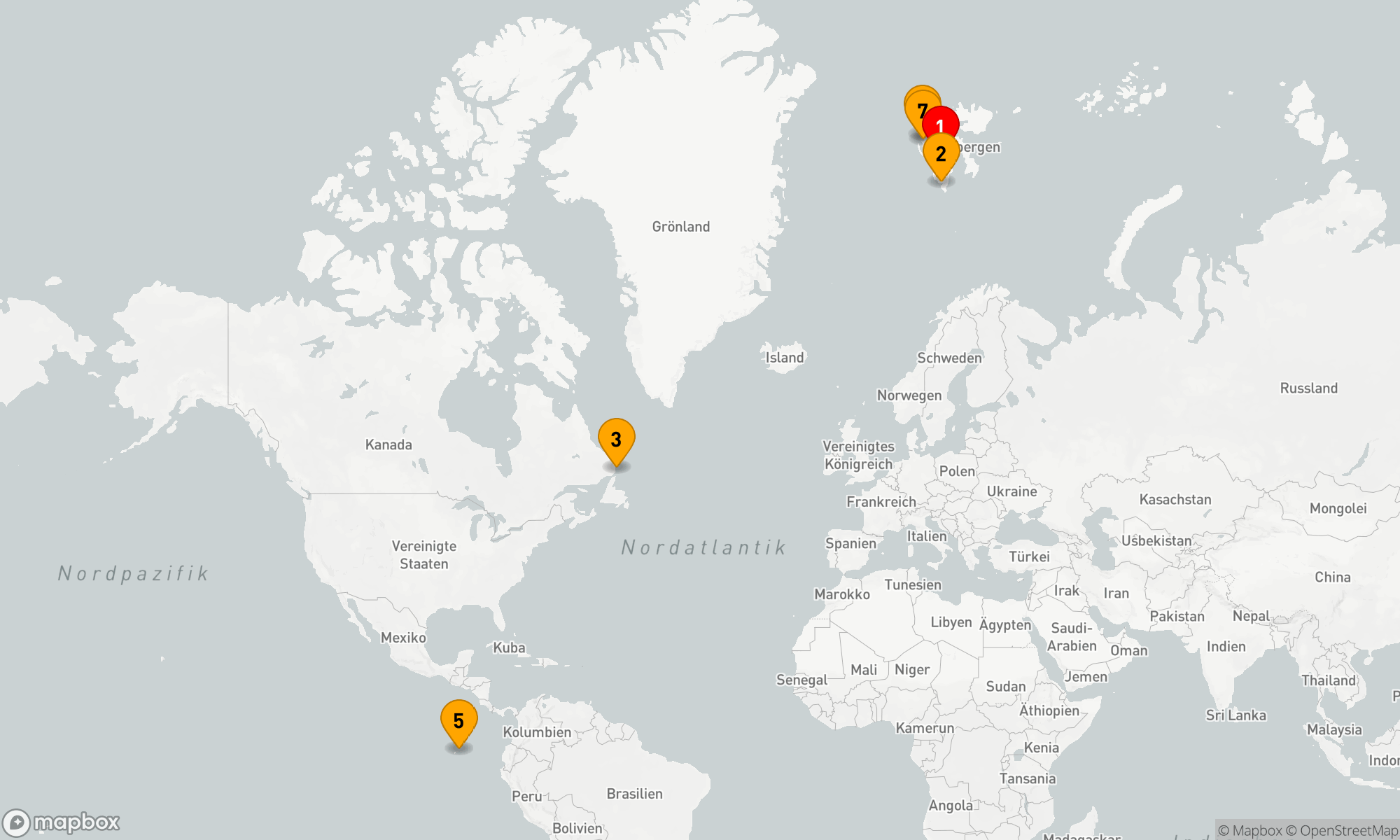 Route 7 Nächte - Von Longyearbyen nach Longyearbyen