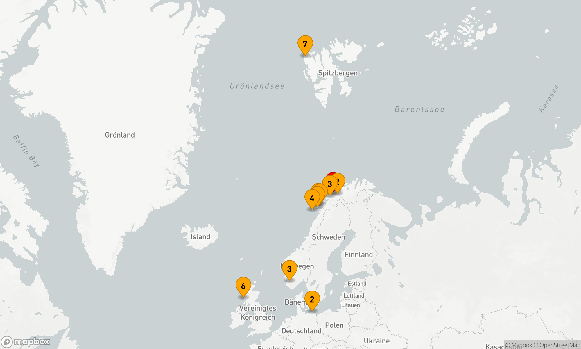 Route 7 Nächte - Von Tromsø nach Tromsø