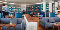 Belvedere mit Bibliothek & Kaffeelounge